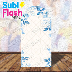 Floral Azul Escp